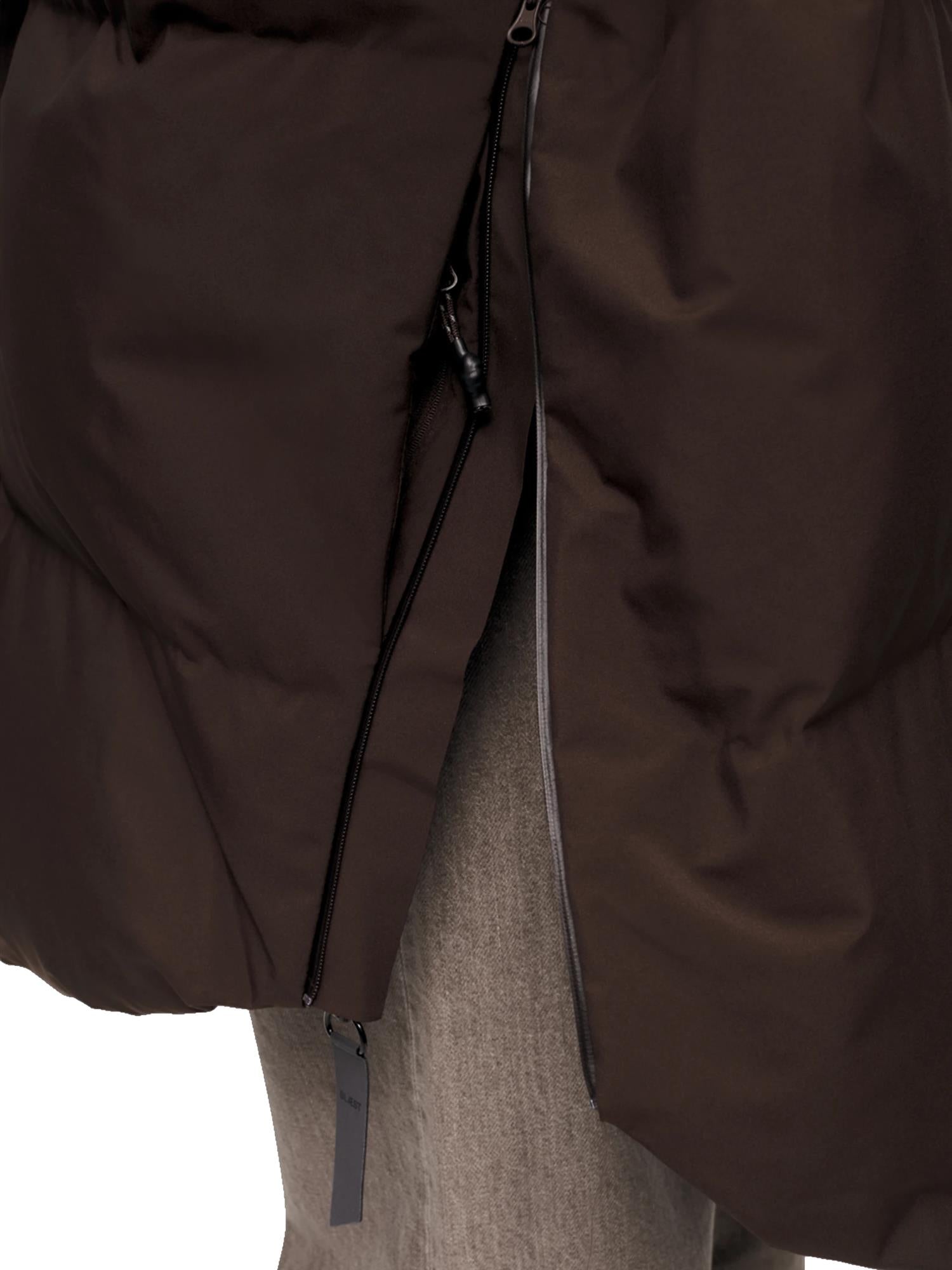 Blæst Spitsbergen Down Jacket Java Jakke Brun