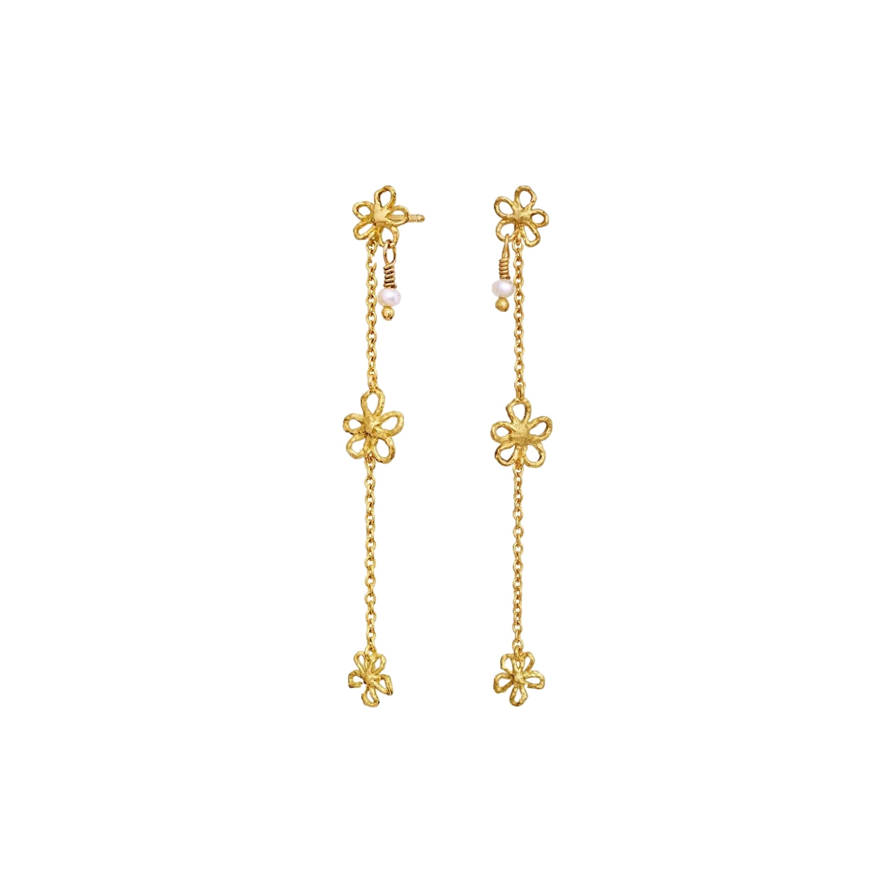 Maanesten Felixia Earrings Øredobber Gull - modostore.no