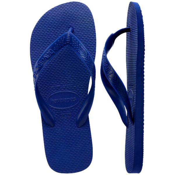 Havaianas Hav. Top Marine Blue sandaler i blå med justerbar stropp og gummisåle, komfortable og stilige for sommerbruk
