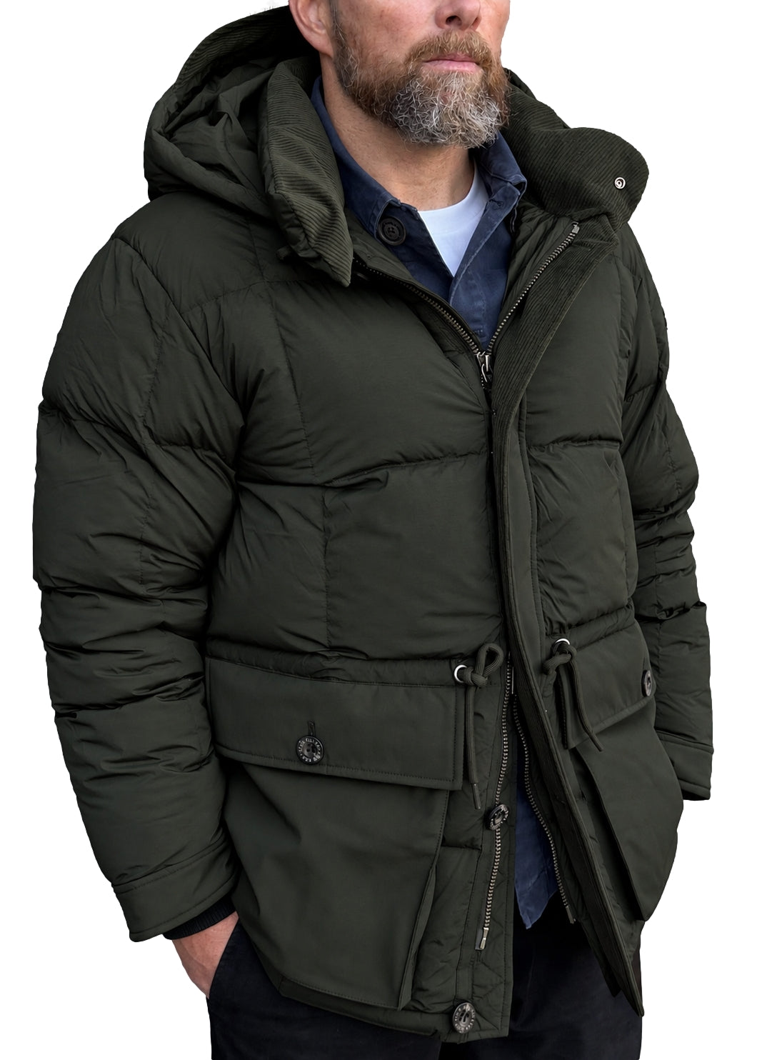 AYEN Himalayan Heritage Down Jacket Jakke Oliven