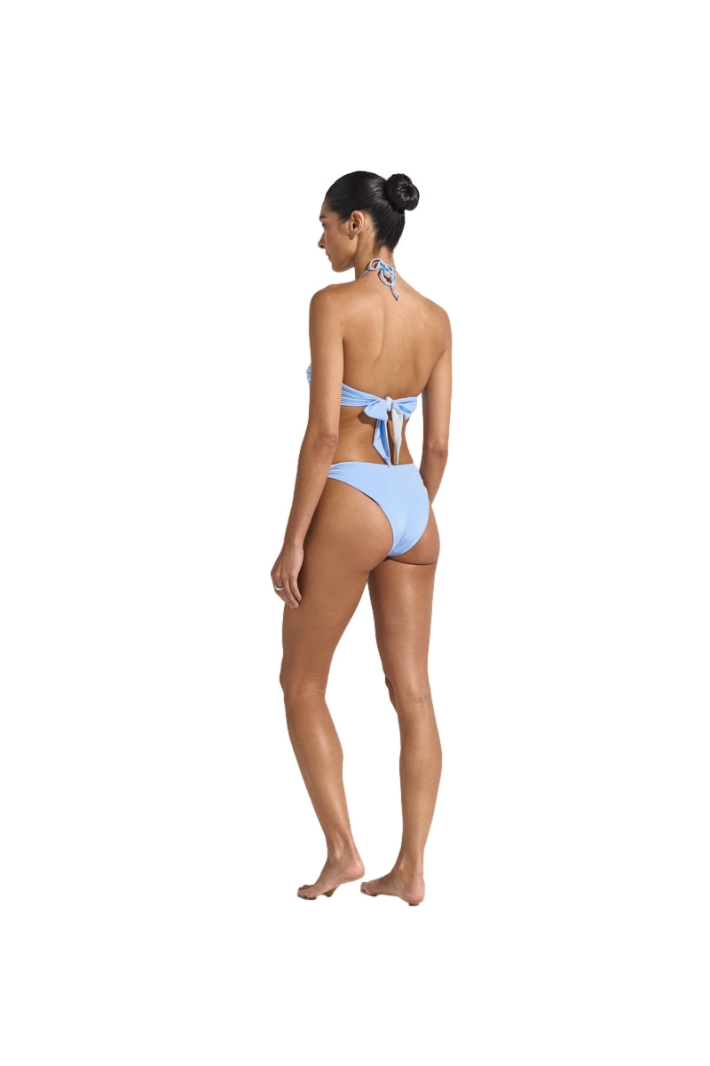 Seaquelle Twisted Bikini Bottom Badetøy Lyseblå