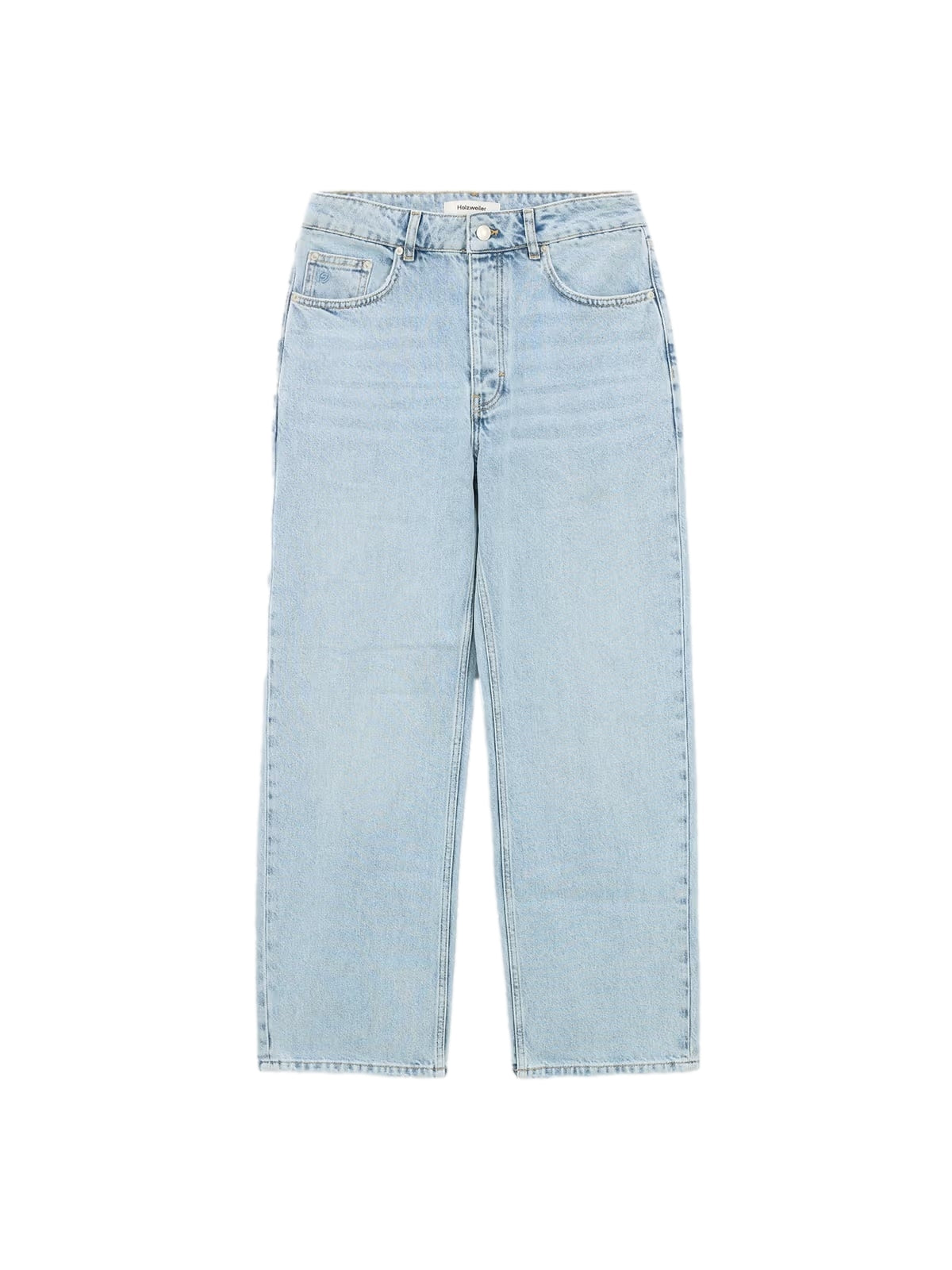 Holzweiler M Straight Jeans Jeans Lyseblå - modostore.no