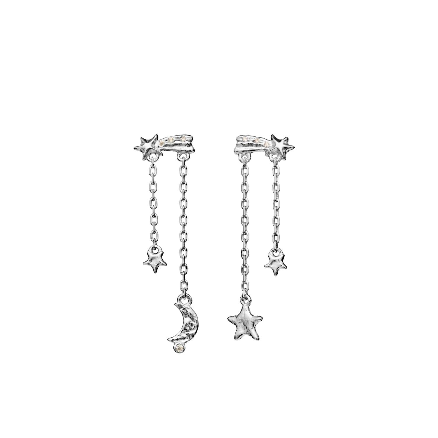 Maanesten Amaya Earrings Øredobber Sølv - modostore.no