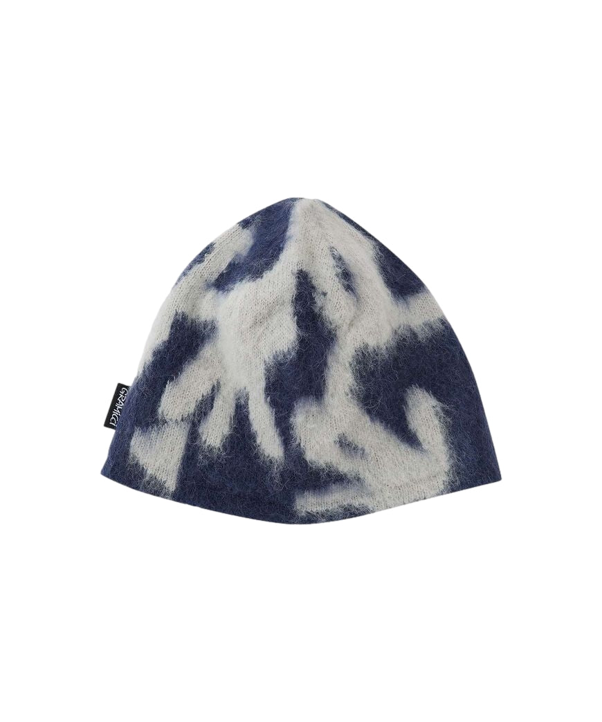 Gramicci MOHAIR BURLY RUNNINGMAN BEANIE Lue Mørkeblå