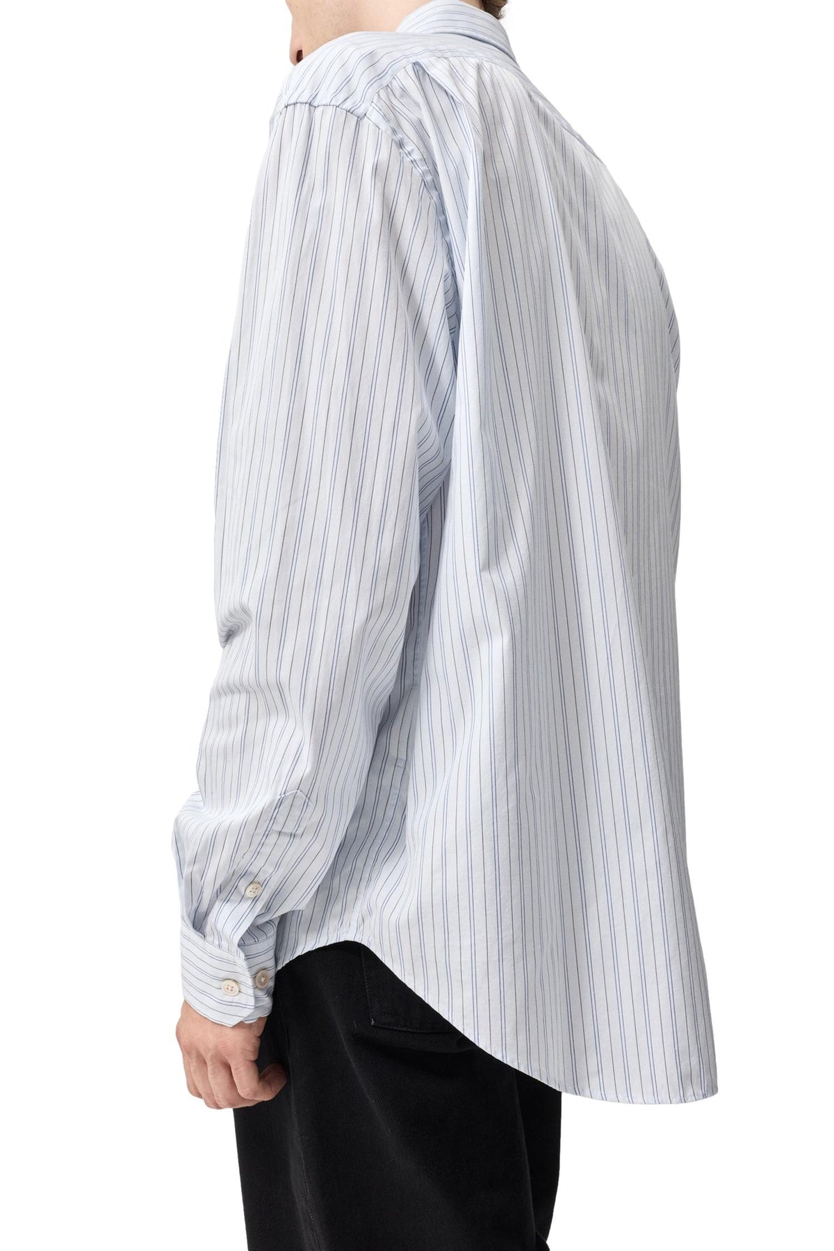 Livid Apt Shirt Skjorte Blå Striper