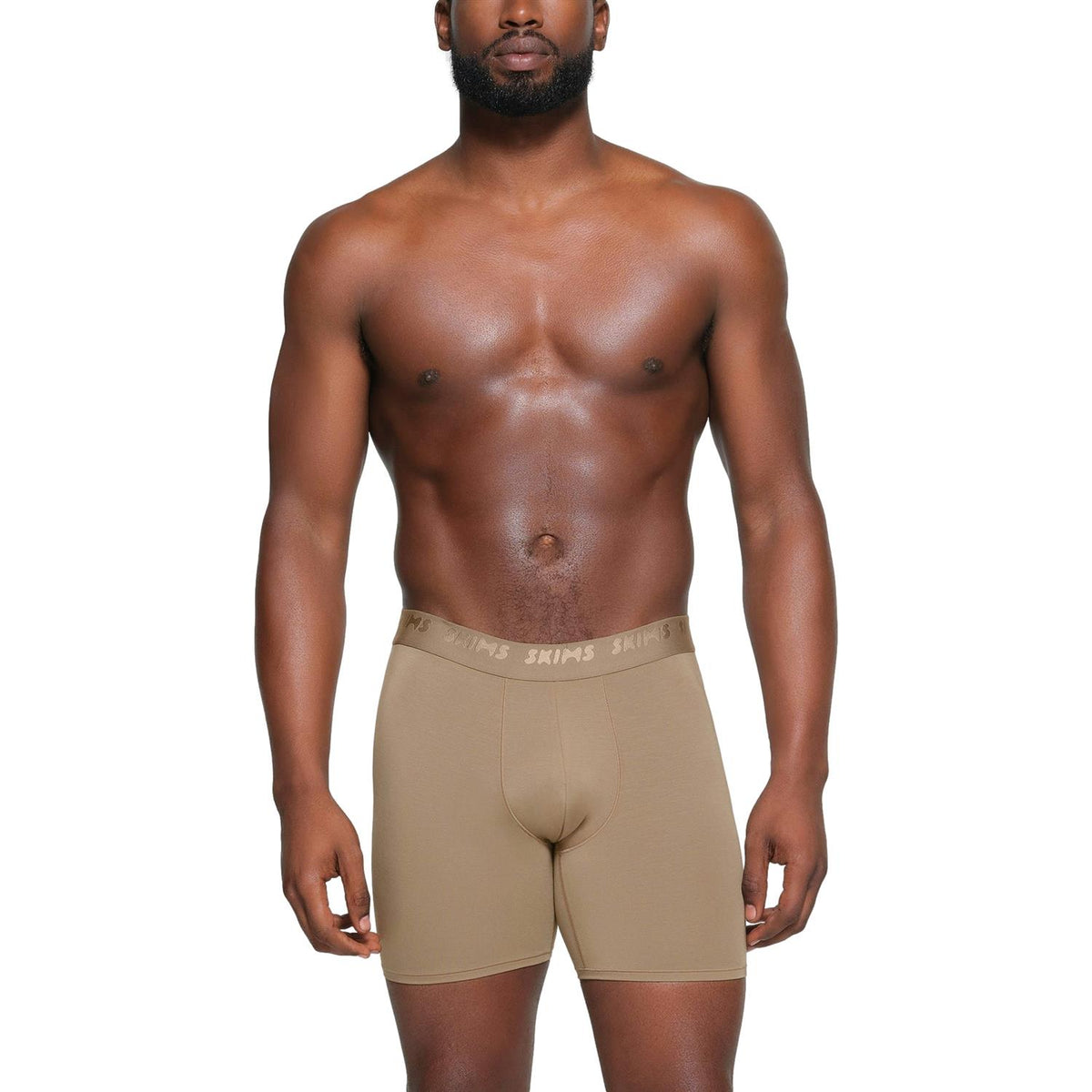 SKIMS Stretch 3-pakning 5-tommers boxershorts i flere ørkenfarger