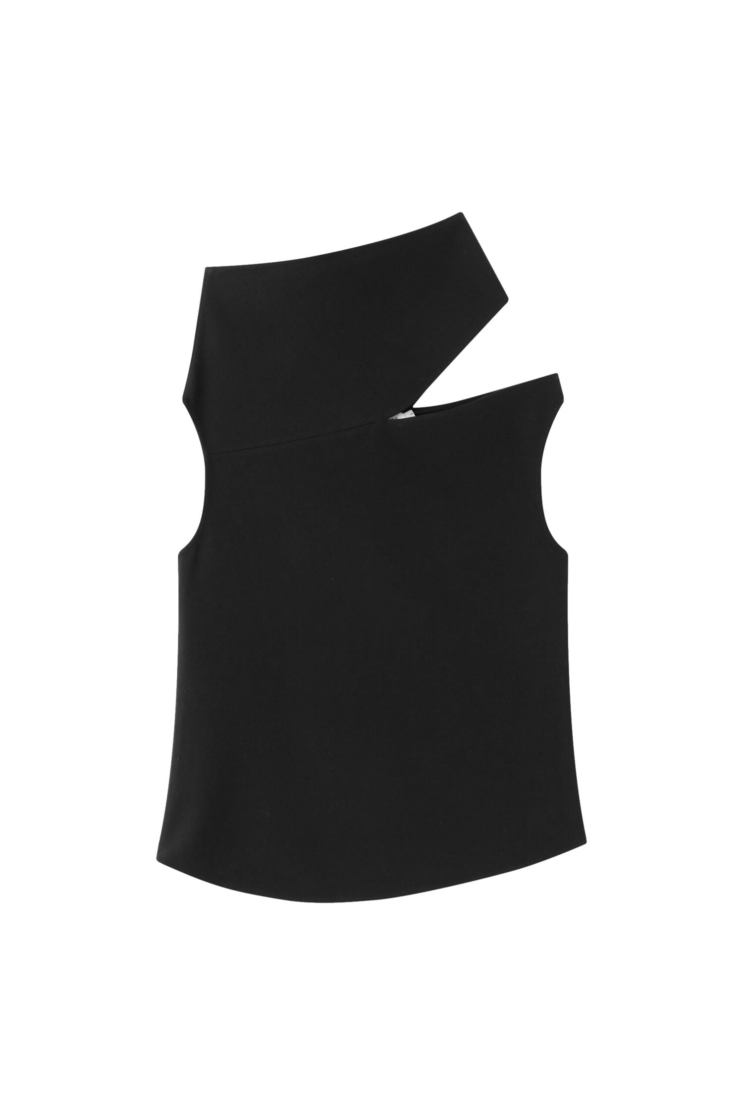 Viktoria Chan Jaya cut out top Topp Sort - modostore.no