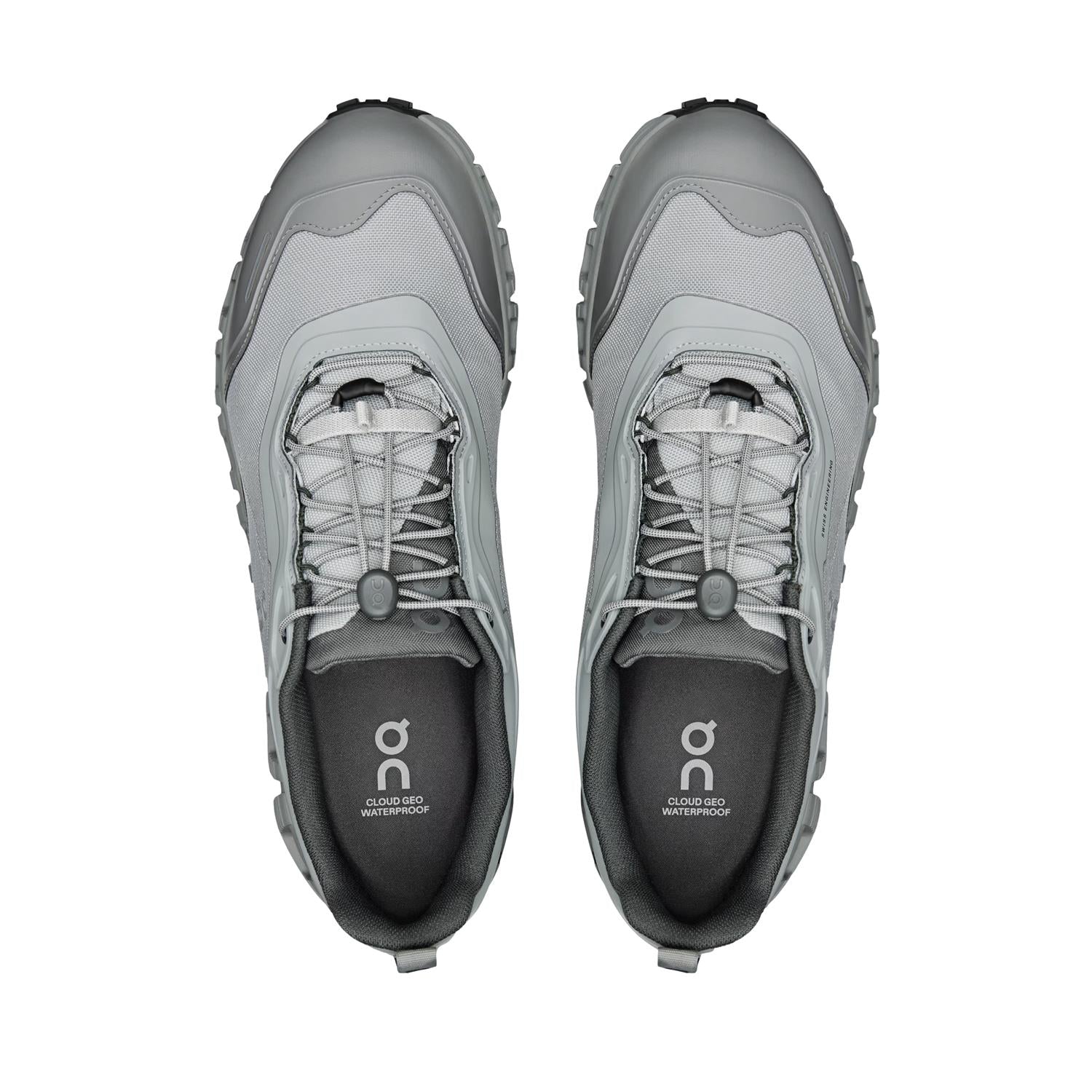 ON Cloud 6 Geo Waterproof Alloy/Alloy Sko Grå - modostore.no