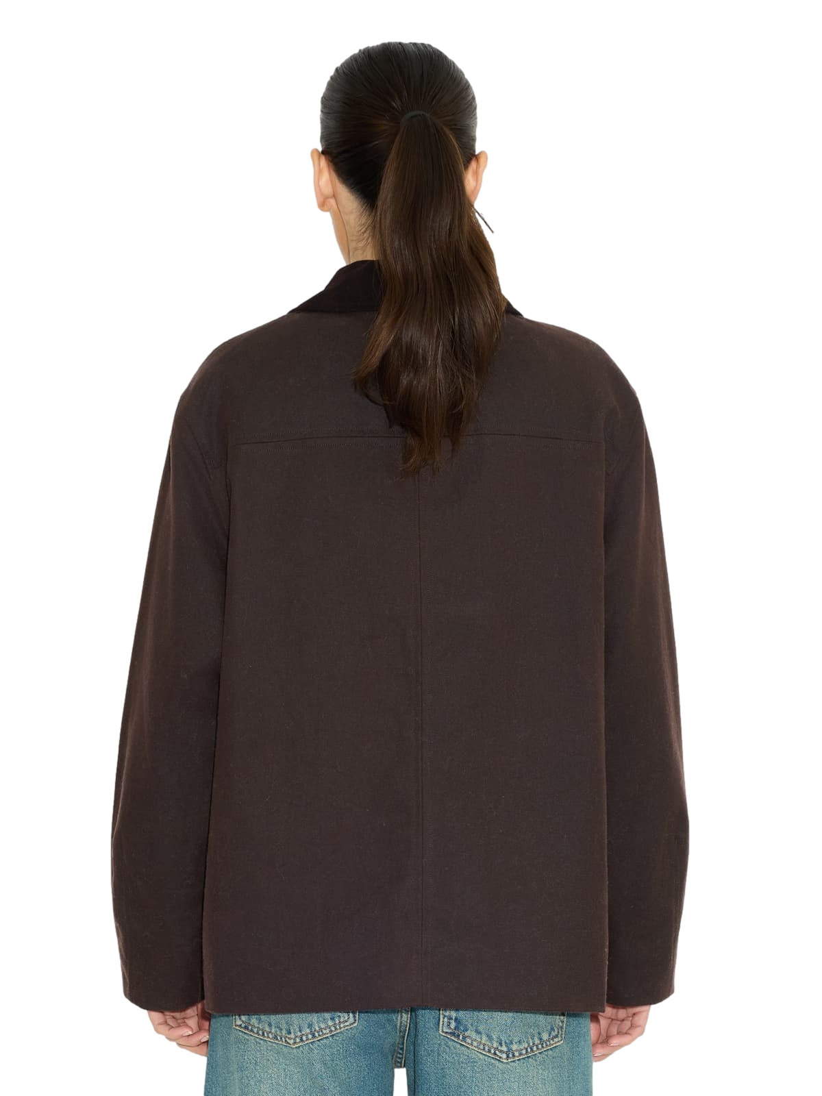Holzweiler Diana Short Jacket Jakke Mørkebrun