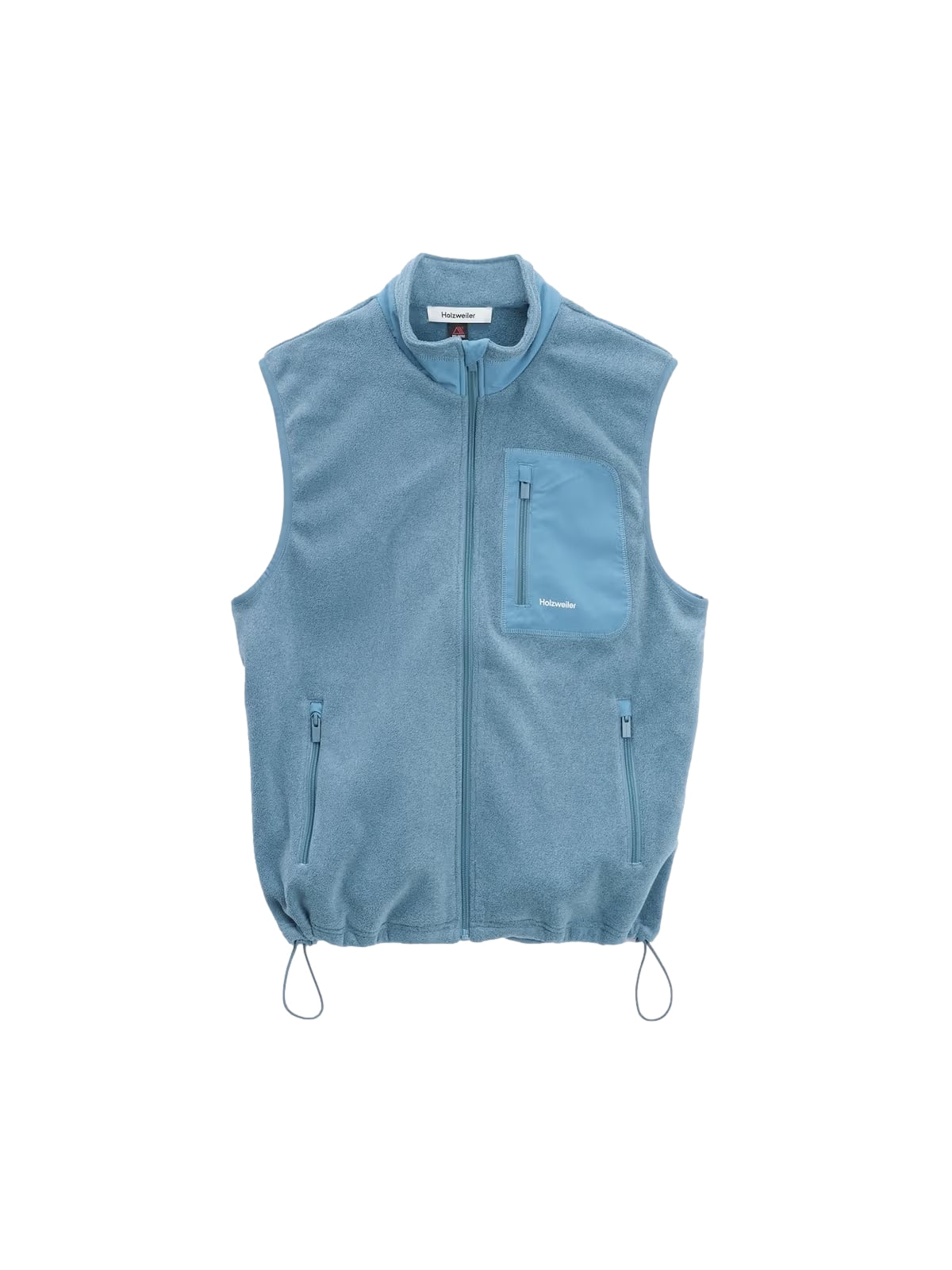 Holzweiler Regular Fleece Vest Vest Blå - modostore.no