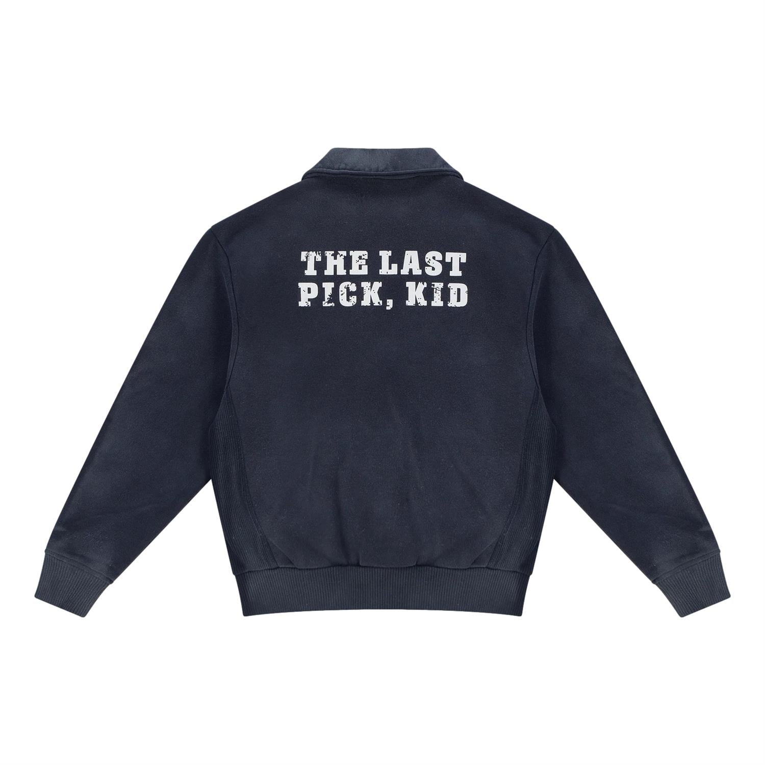 PAL The Last Pick Kid Colar Zip Genser Mørkeblå - modostore.no