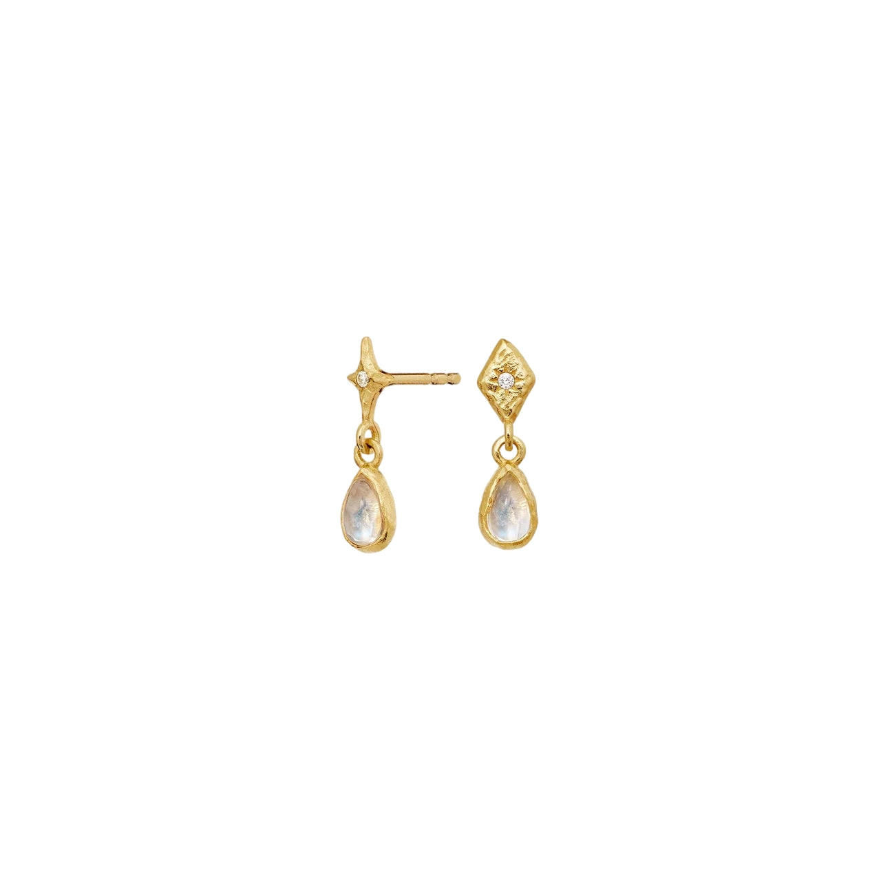 Maanesten Poco Earrings Øredobber Gull