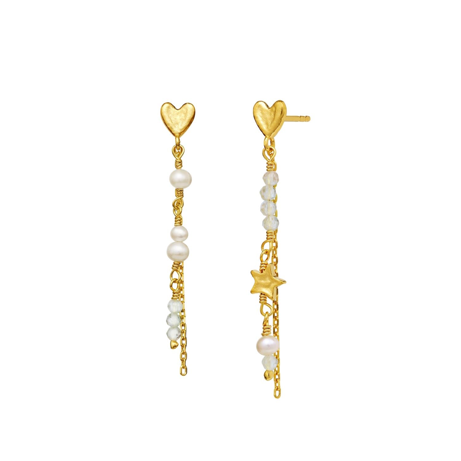 Maanesten Silma Earrings Øredobber Gull
