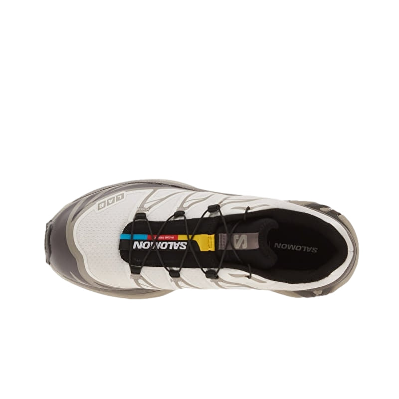 Salomon XT-6 White/Excalibur/Paloma Sko Grå