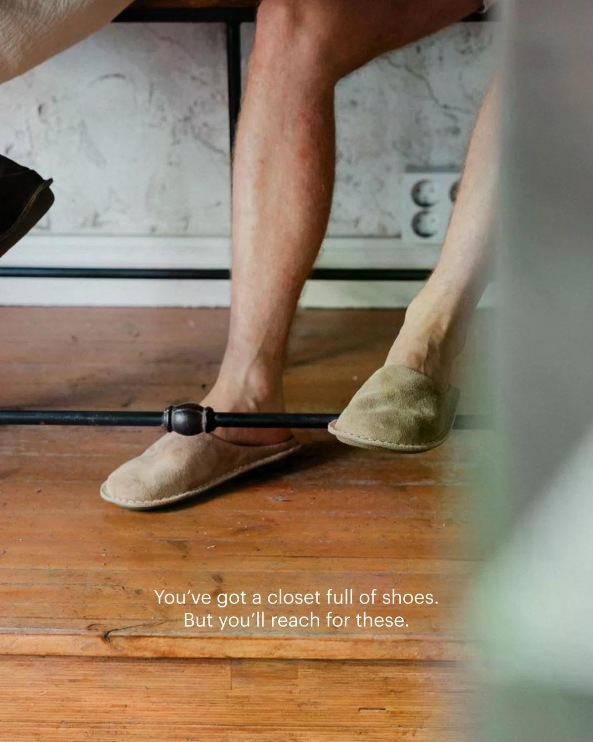 VIBAe Roma Bio Suede Desert sko i beige med myk suede, komfortabelt design for dame, vises i bildet