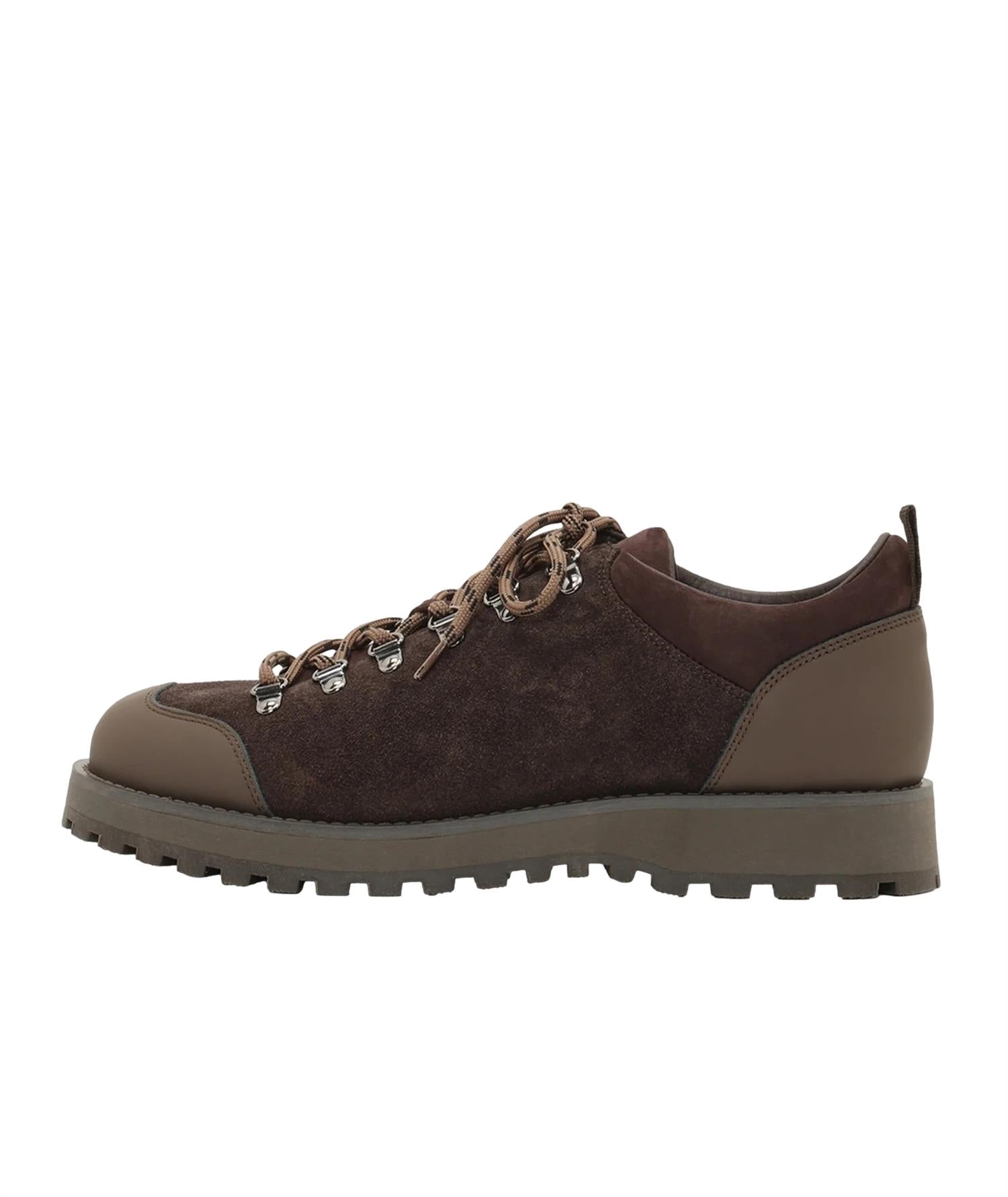 Garment Project Dune Low Brown Suede Sko Brun