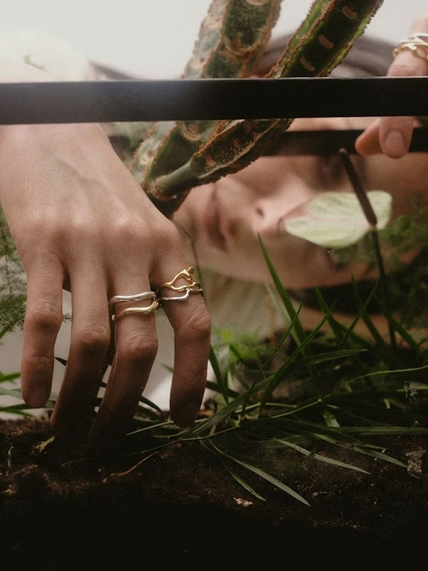 Maria Black Vesta Ring Gold Ring Gull