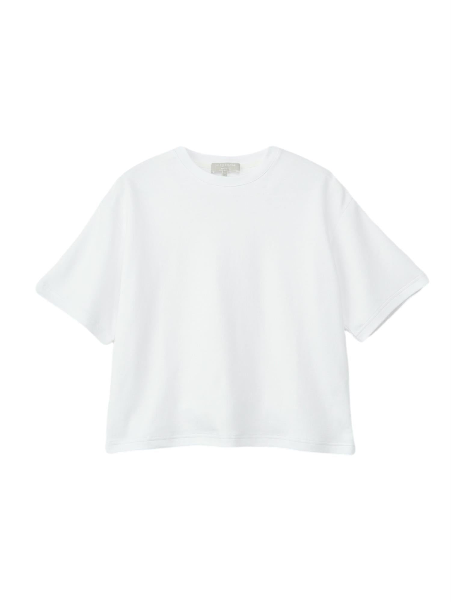 Julie Josephine Boxy Half Sleeve Tee T-shirt Hvit