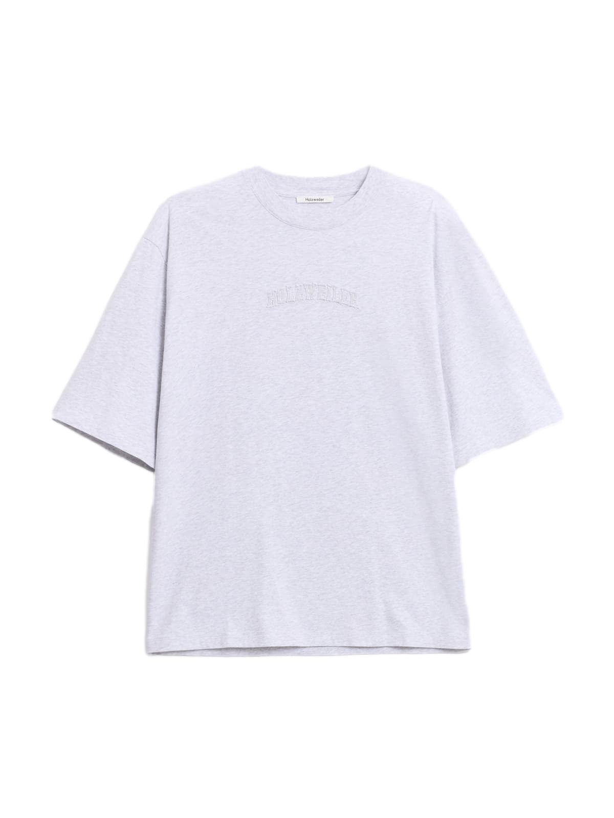 Holzweiler Ranger College Tee T-shirt Lys Grå Melert