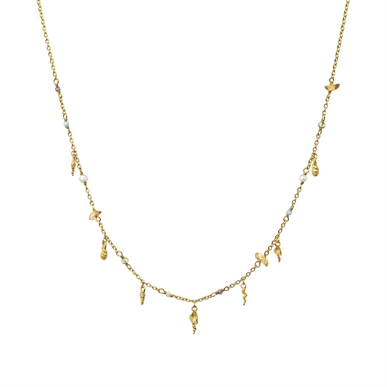 Maanesten Toutsi Necklace Smykke Gull - modostore.no