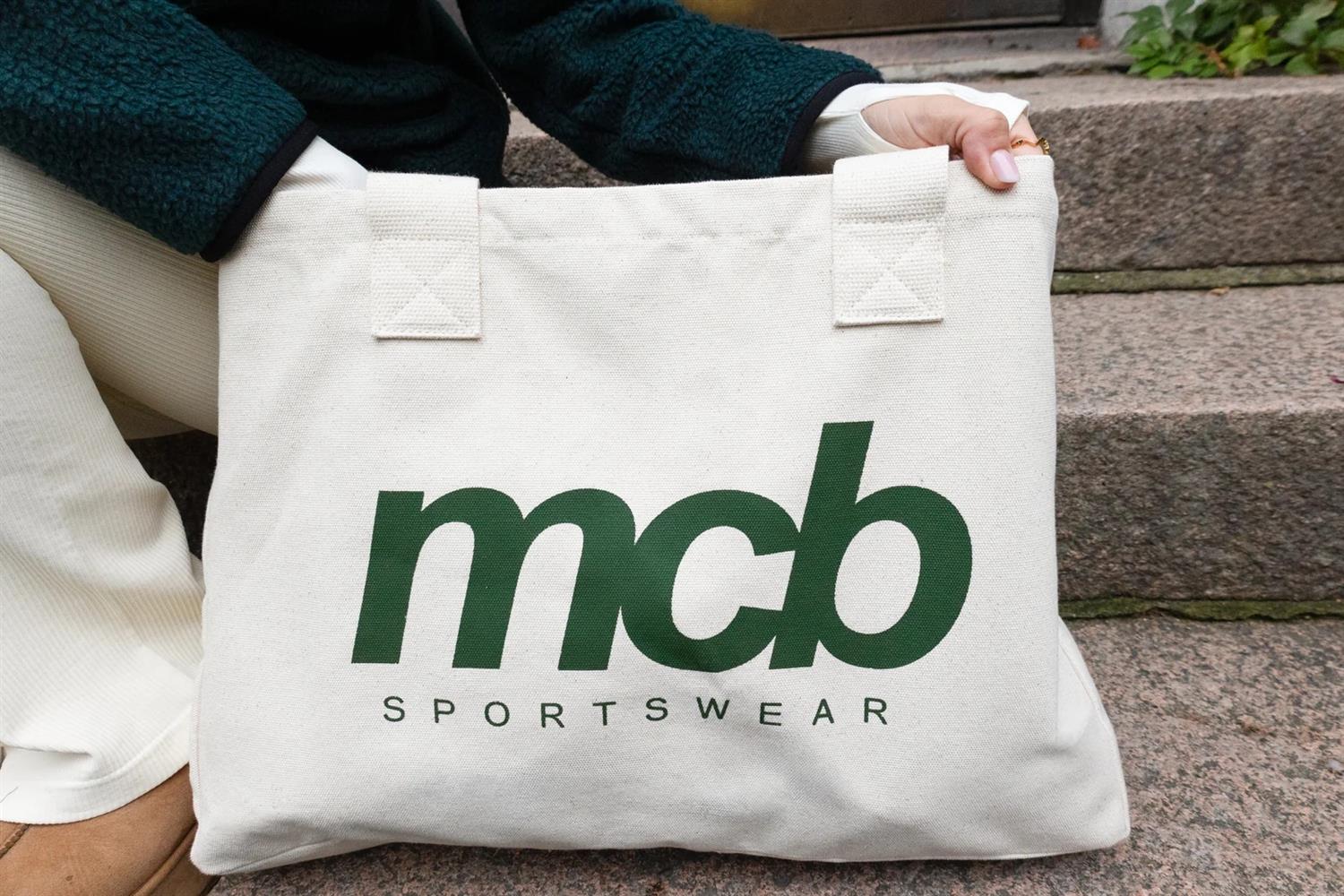 MCB Sportswear Essential Tote Bag Tote Bag Beige