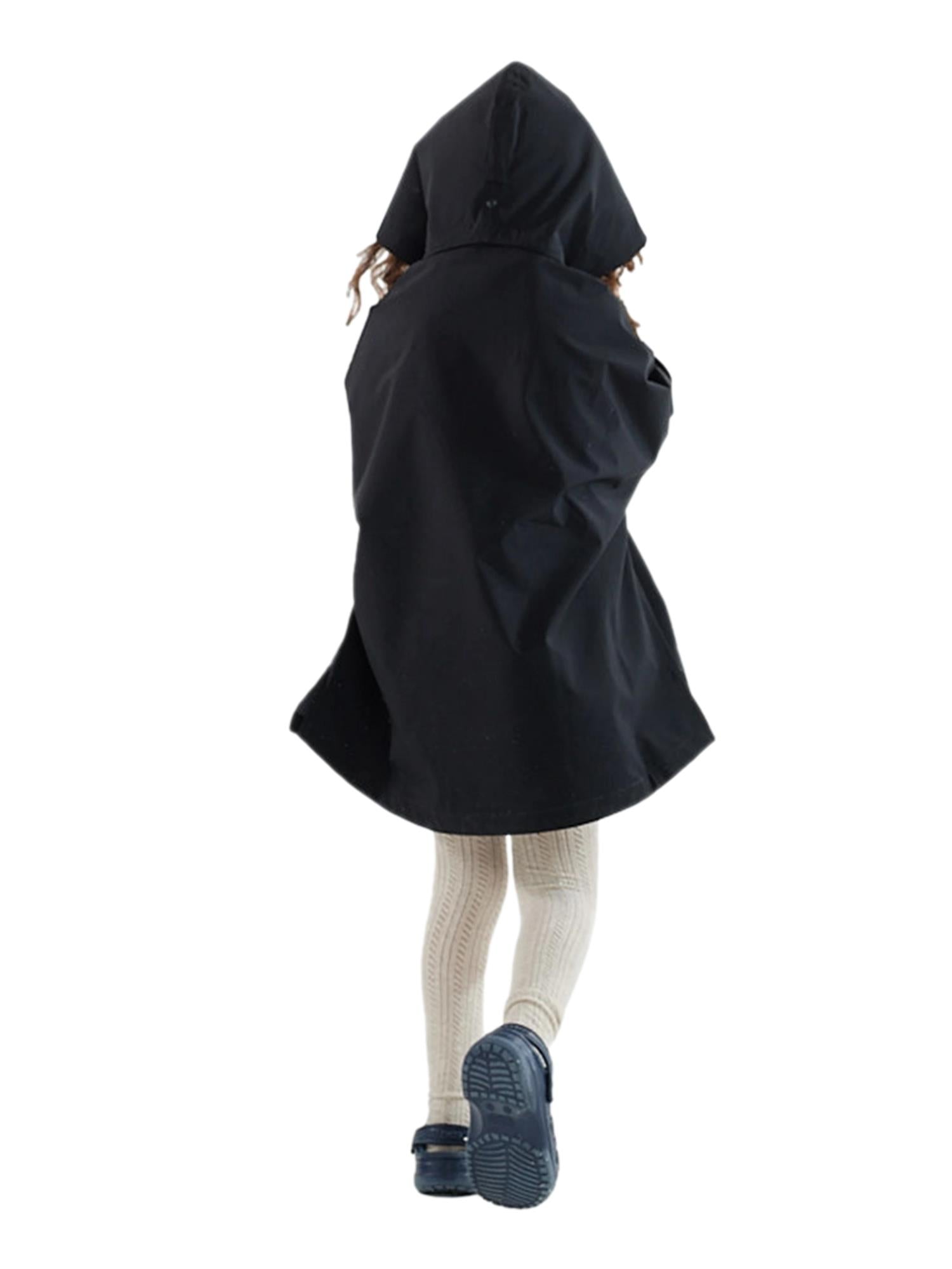Blæst Aalesund Mini Poncho Black Jakke Sort - modostore.no