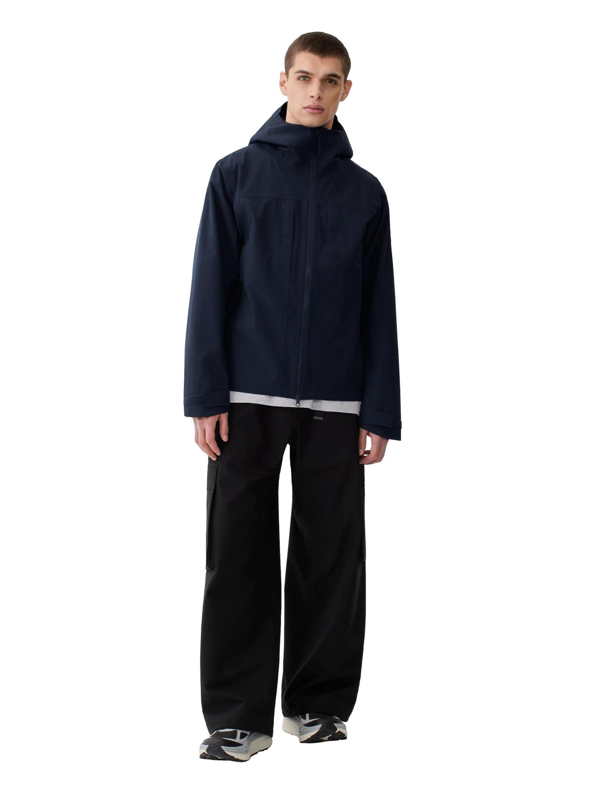 Blæst Jøns Jacket Deep Sea Jakke Mørkeblå
