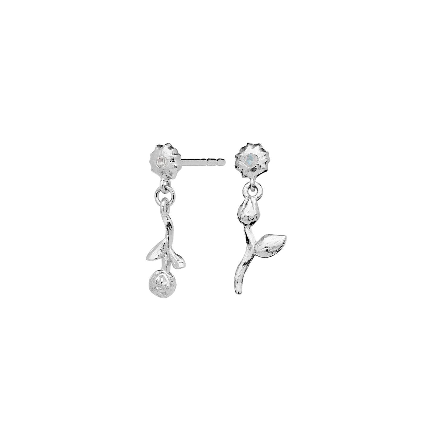 Maanesten Amaria Earrings Øredobber Sølv - modostore.no