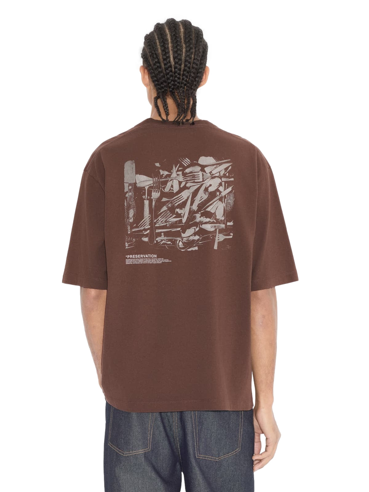 Holzweiler Ranger National Tee T-shirt Brun