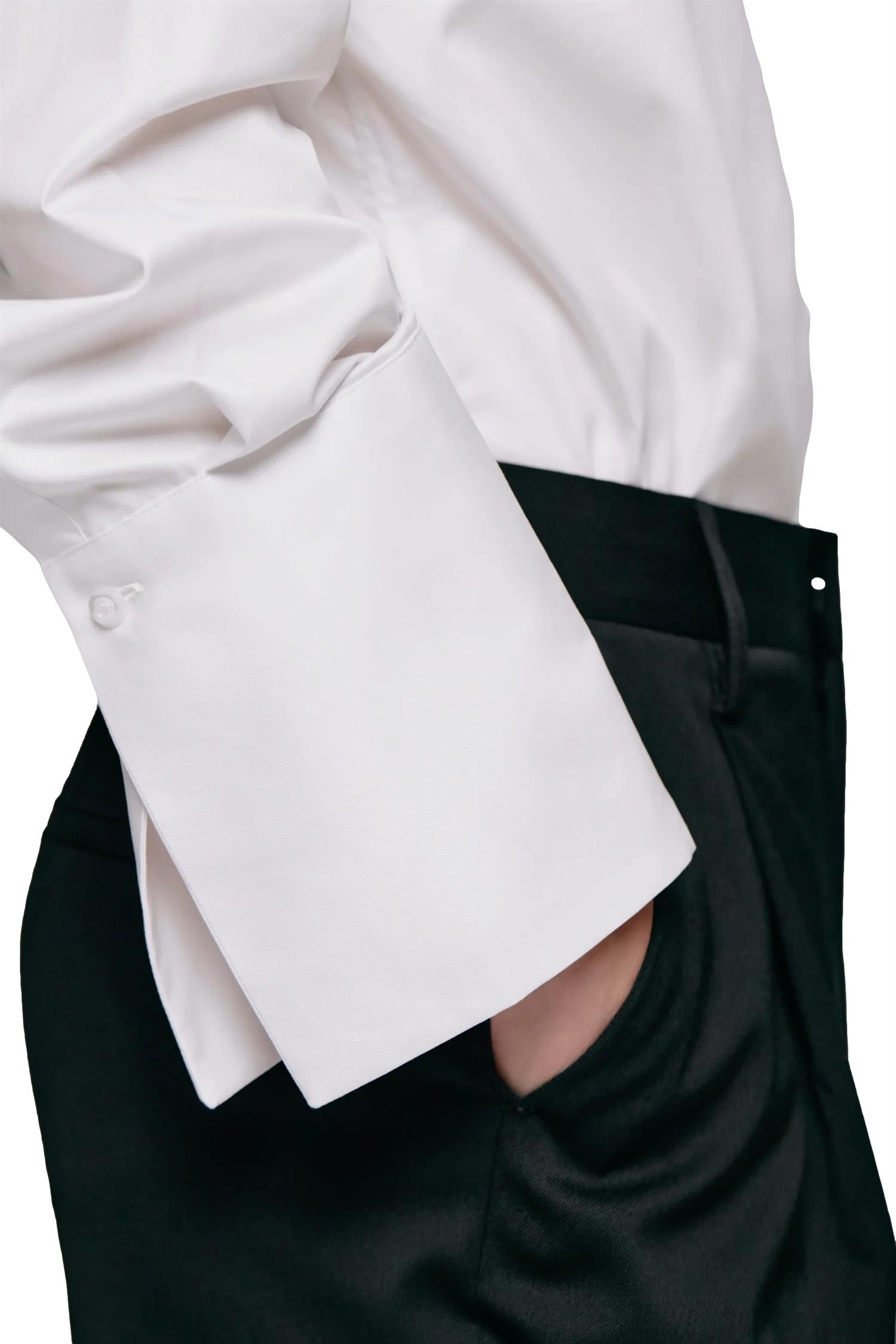 Julie Josephine Julie Shirt Skjorte Hvit - modostore.no