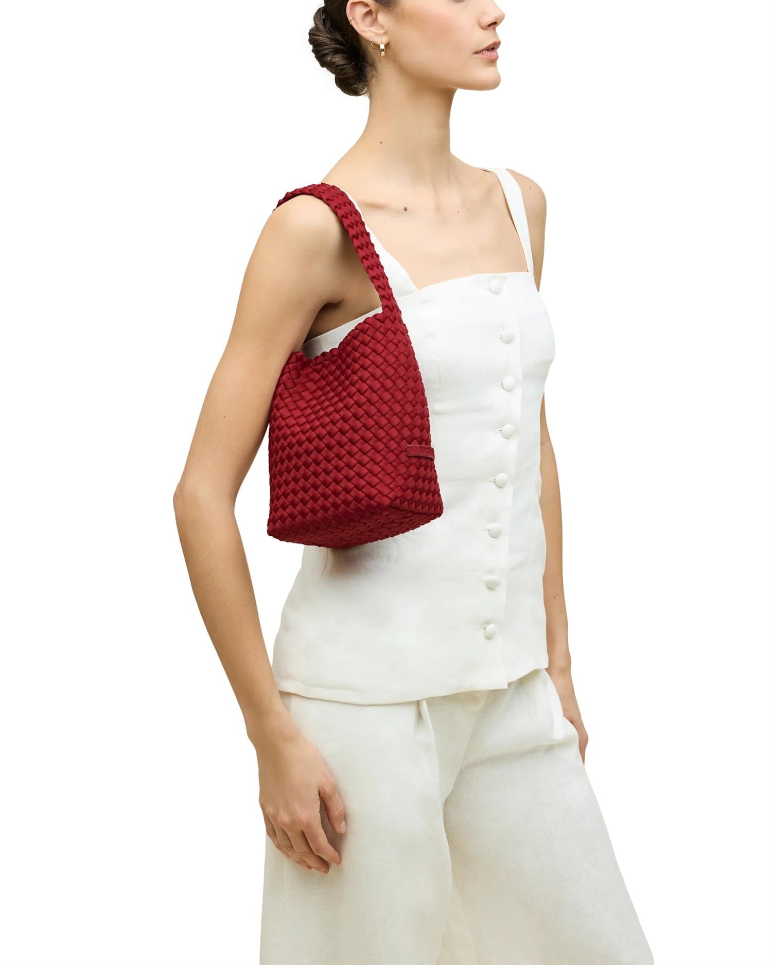 Naghedi Nomad Hobo Small Veske Rød