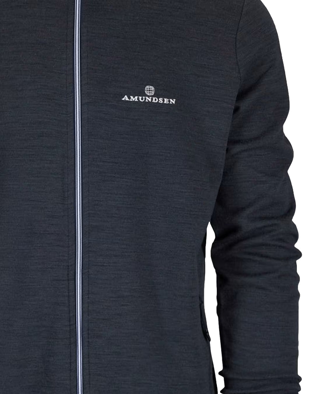 Amundsen Peak Full Zip Womens Genser Mørkeblå - modostore.no