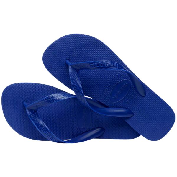 Havaianas Hav. Top Marine Blue sko i blå med komfortabel design og gummisåle, perfekt for sommerbruk.