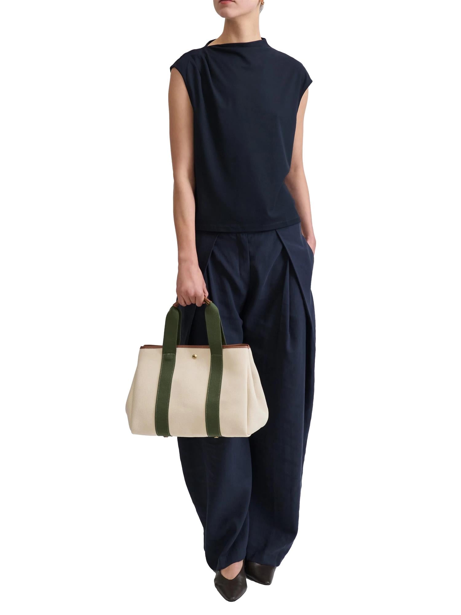 Rue de Verneuil Traversée M Military Green Veske Off-White/Grønn