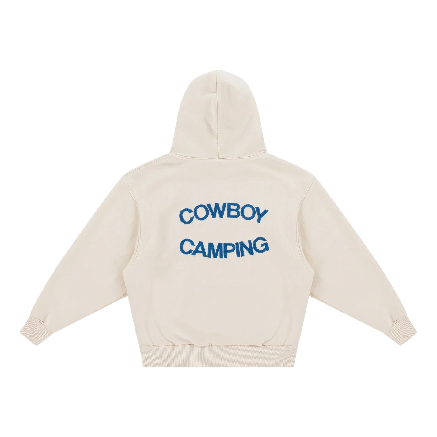 PAL Cowboy Camping Hoodie Hettegenser Beige - modostore.no