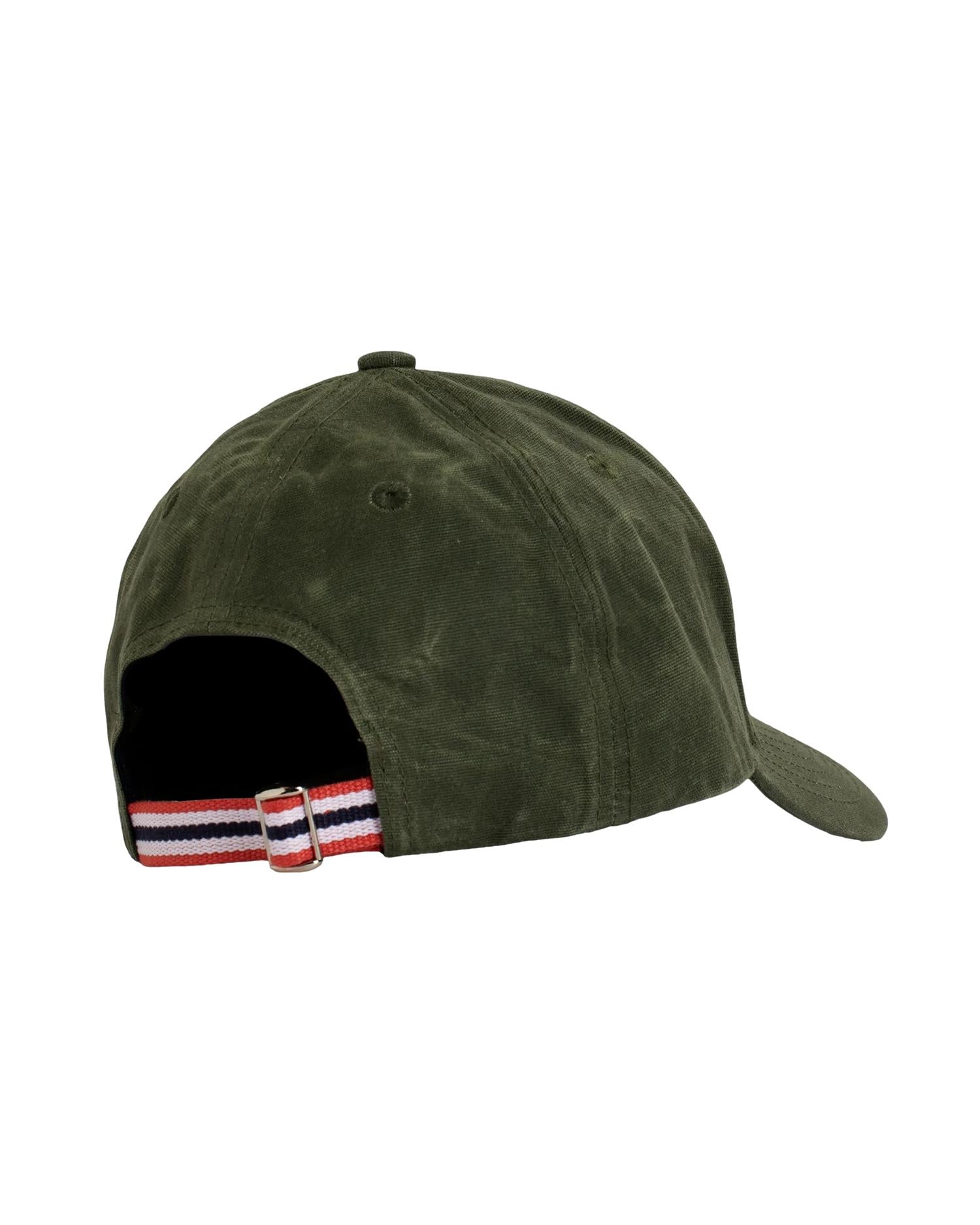 Amundsen Waxed Cotton Cap Caps Oliven