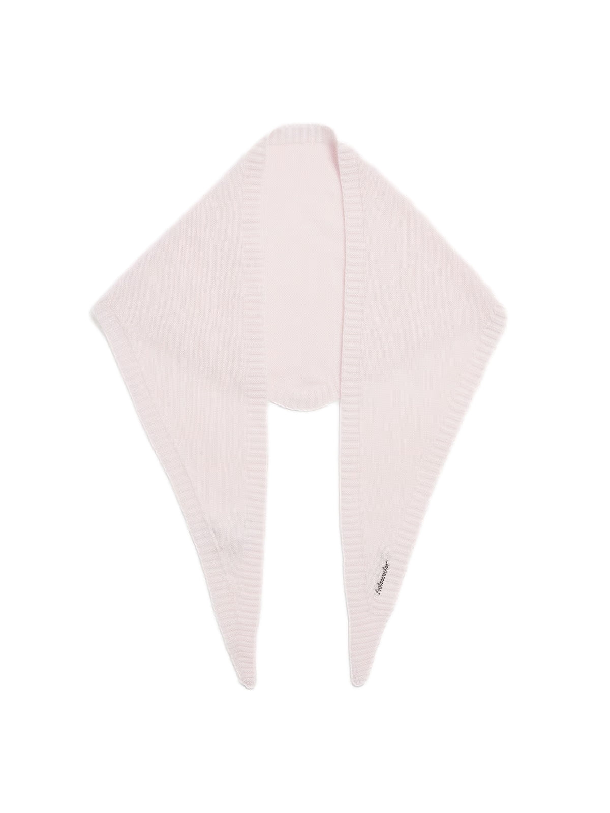 Holzweiler Cashmere Triangle Scarf Skjerf Lyserosa