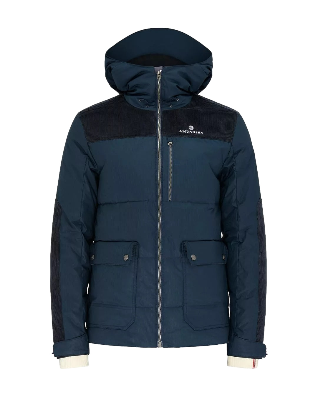 Amundsen Groomer Jacket Mens Jakke Marine - modostore.no