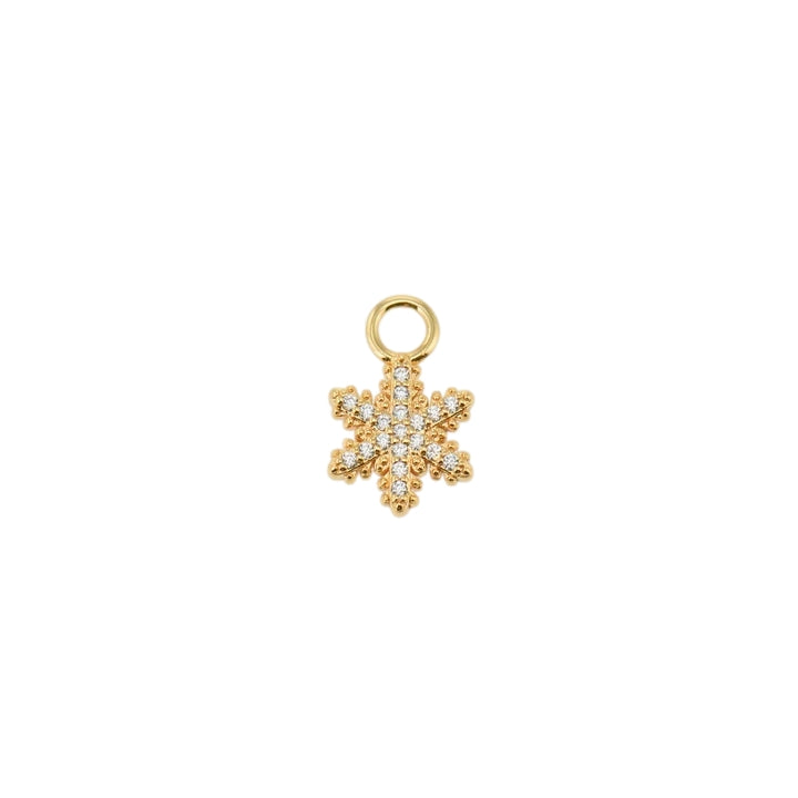 Emilia by Bon Dep Emilia Small Ea charm snowflake Charm Hvit - modostore.no