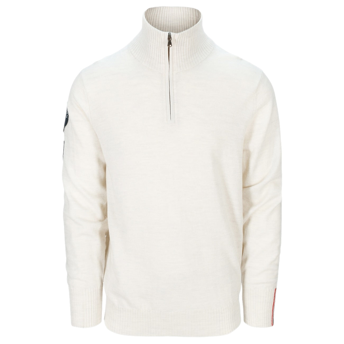 Amundsen Peak Half Zip Mens Genser Melkehvit - modostore.no