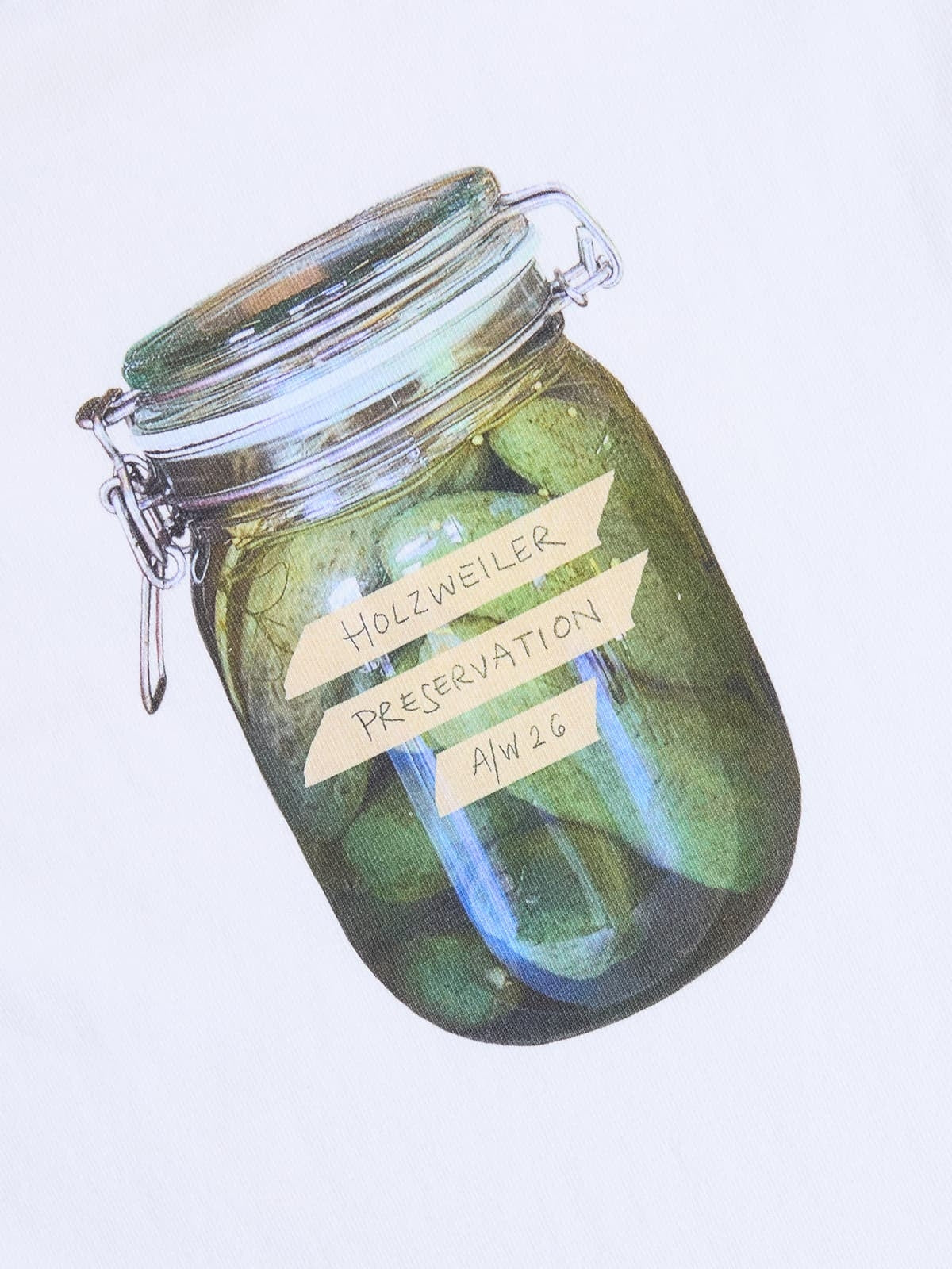 Holzweiler Ranger Pickle Tee T-shirt Hvit