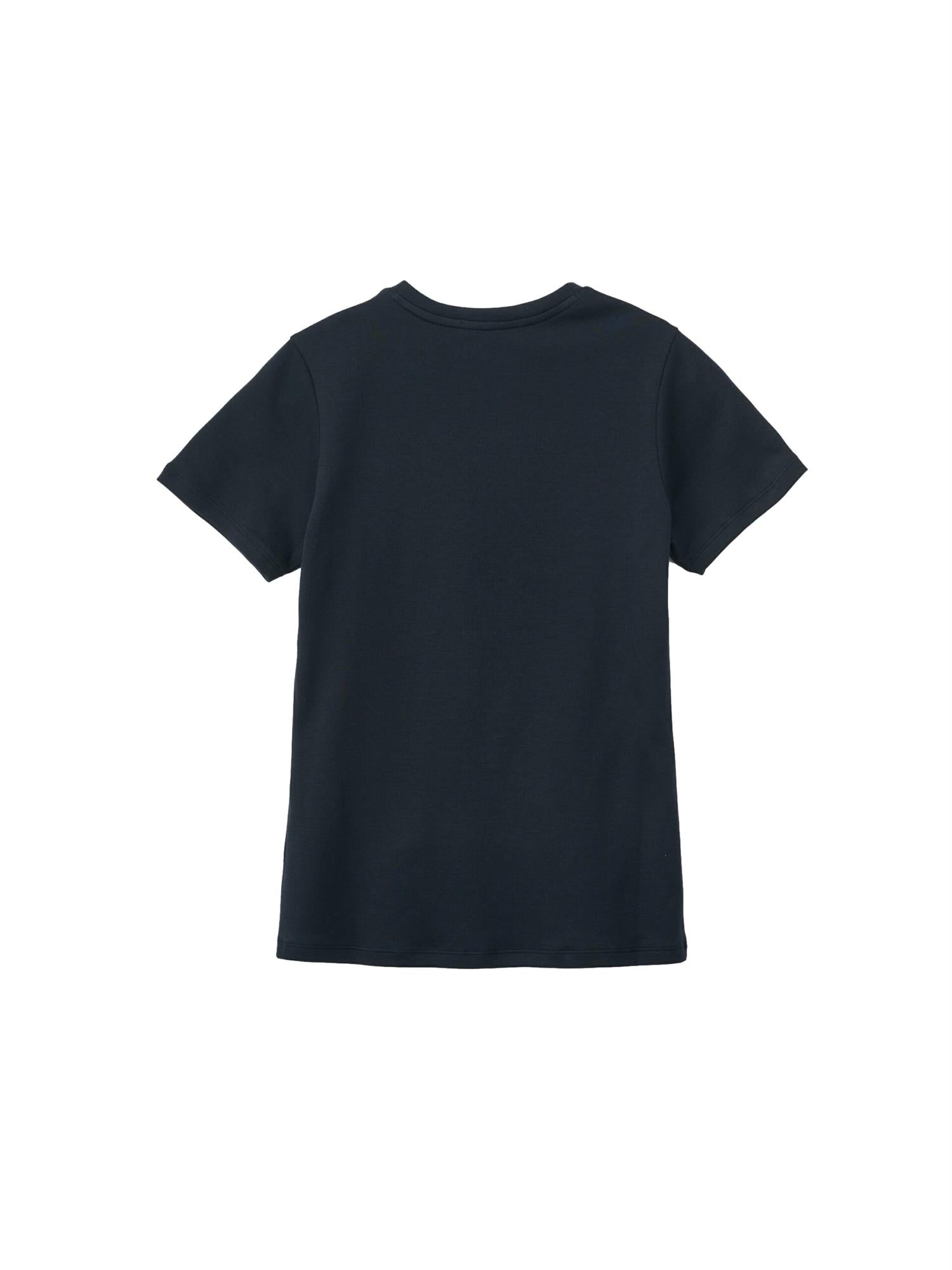 Julie Josephine Roundneck Cotton Jersey Tee T-shirt Mørkeblå - modostore.no