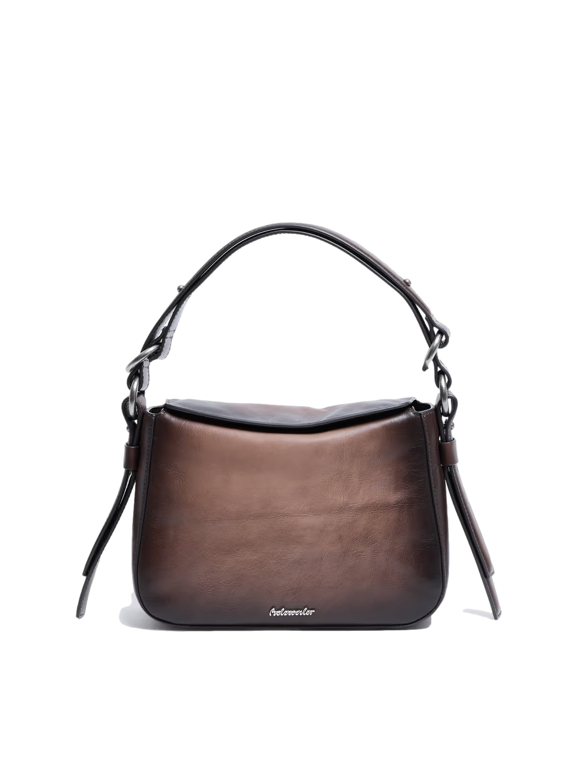 Holzweiler Bud Leather Bag Midi Veske Mørkebrun - modostore.no