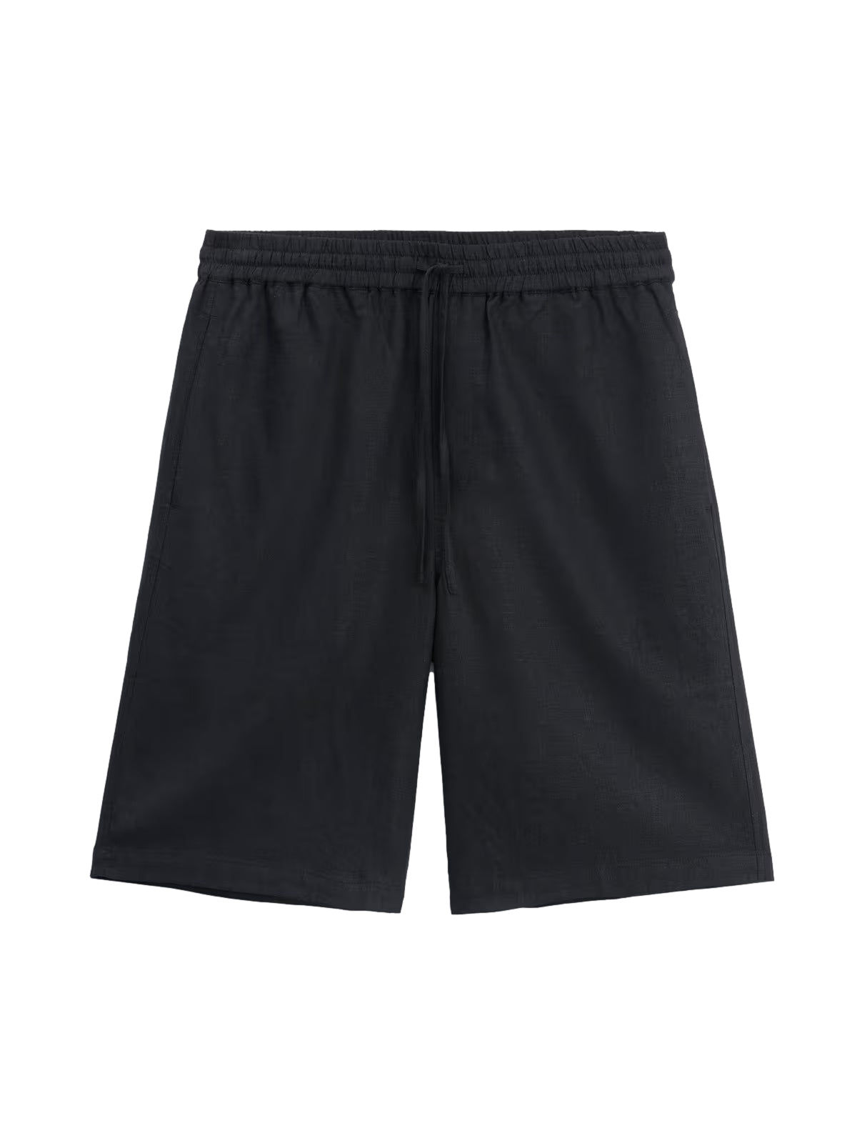 Holzweiler Lian Linen Shorts Shorts Sort - modostore.no