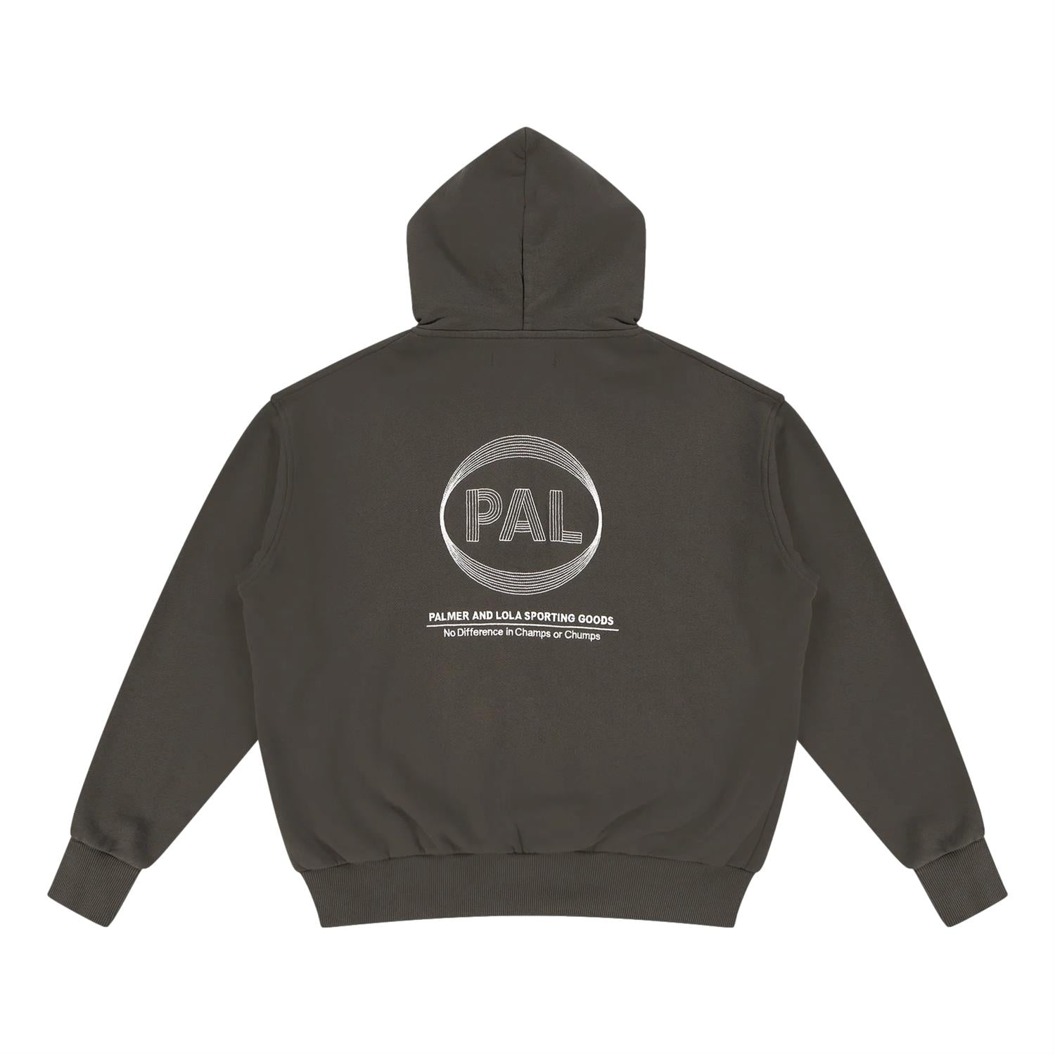 PAL New Pre-Game 25 Full Zip Hoody Hettejakke Mørkegrå - modostore.no