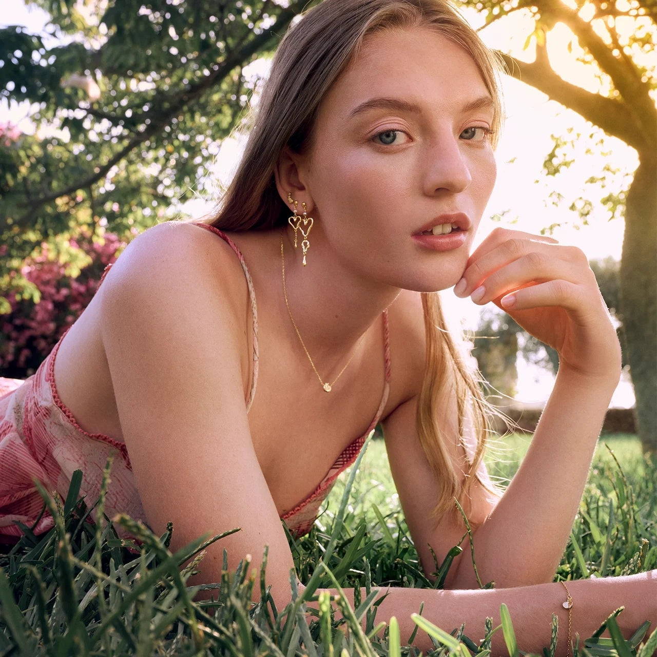 Maanesten Sabi Earrings Øredobber Gull