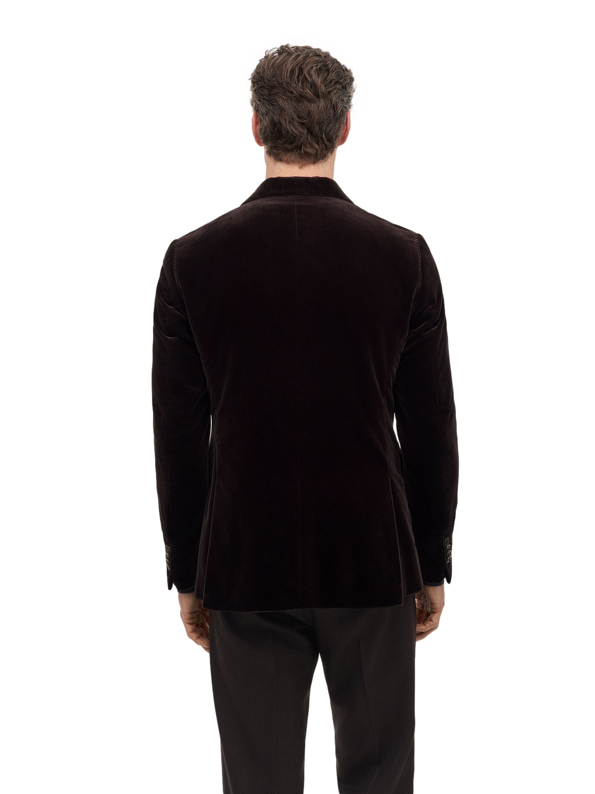 Tiger of Sweden Ease Db Velvet Jacket Blazer Brun