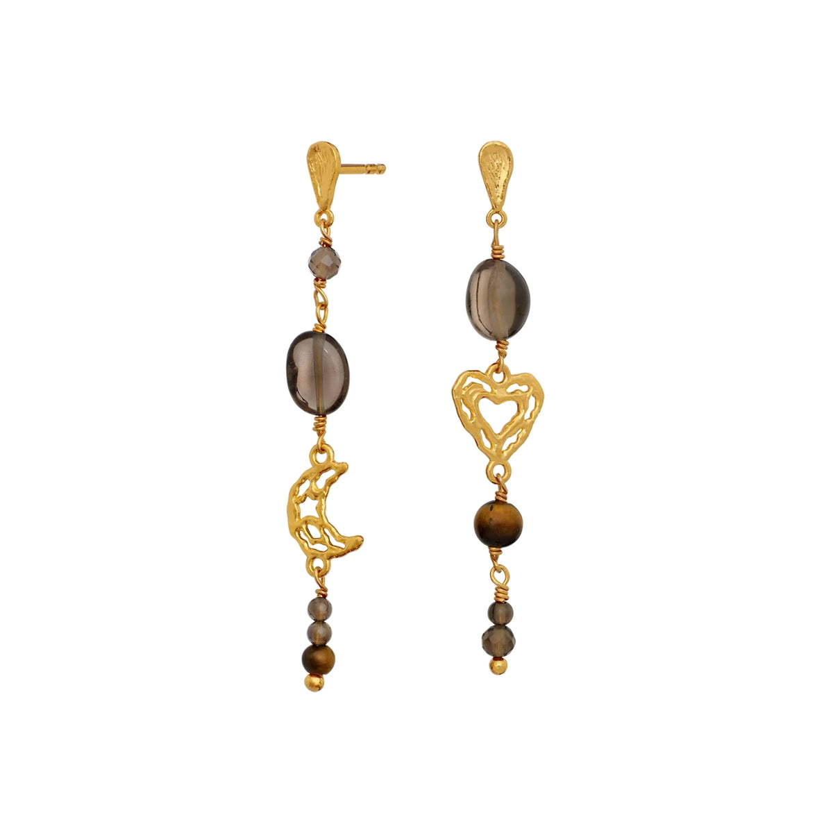 Maanesten Alberte Earrings Øredobber Gull
