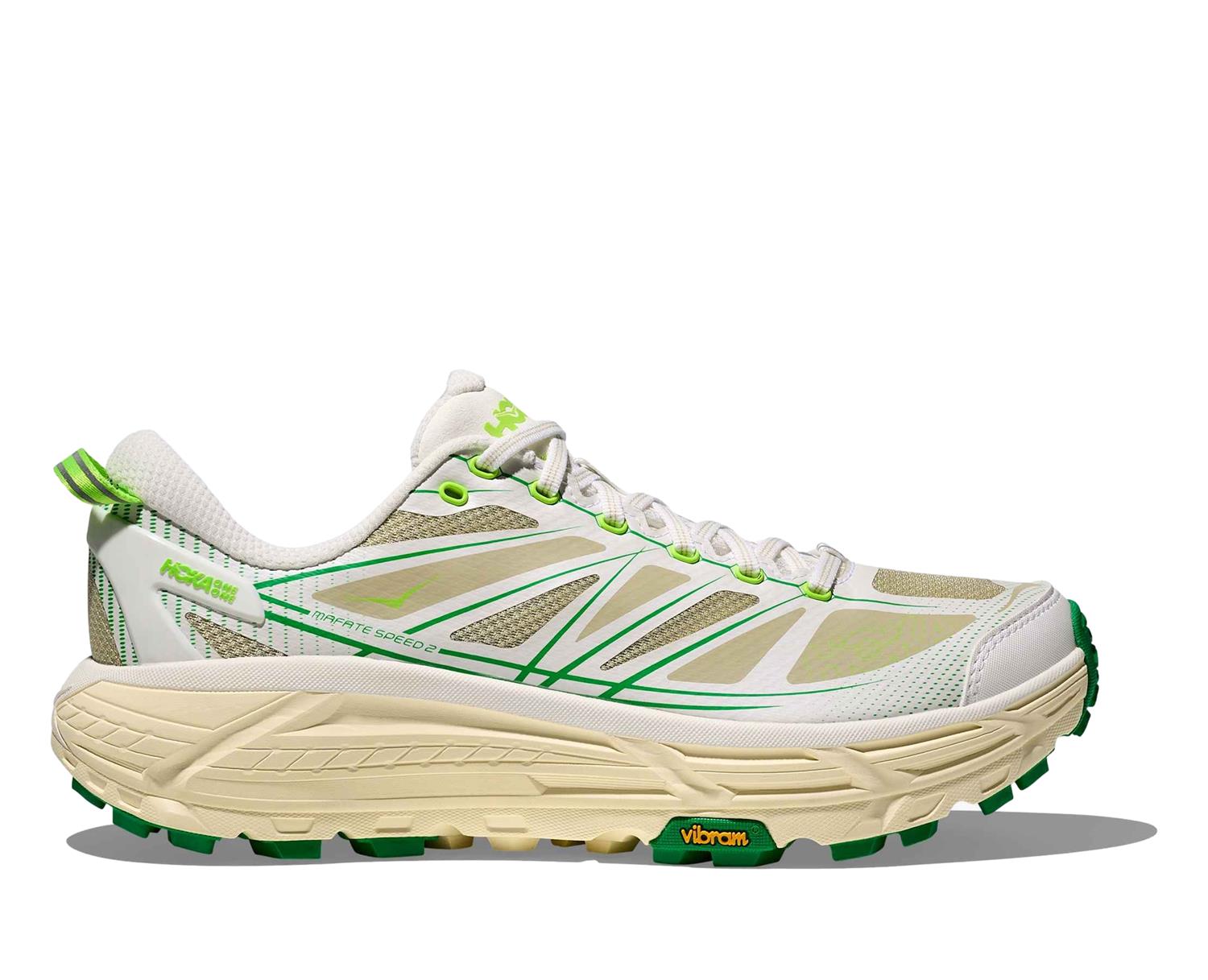 HOKA Mafate Speed 2 Sko Hvit Og Grønn