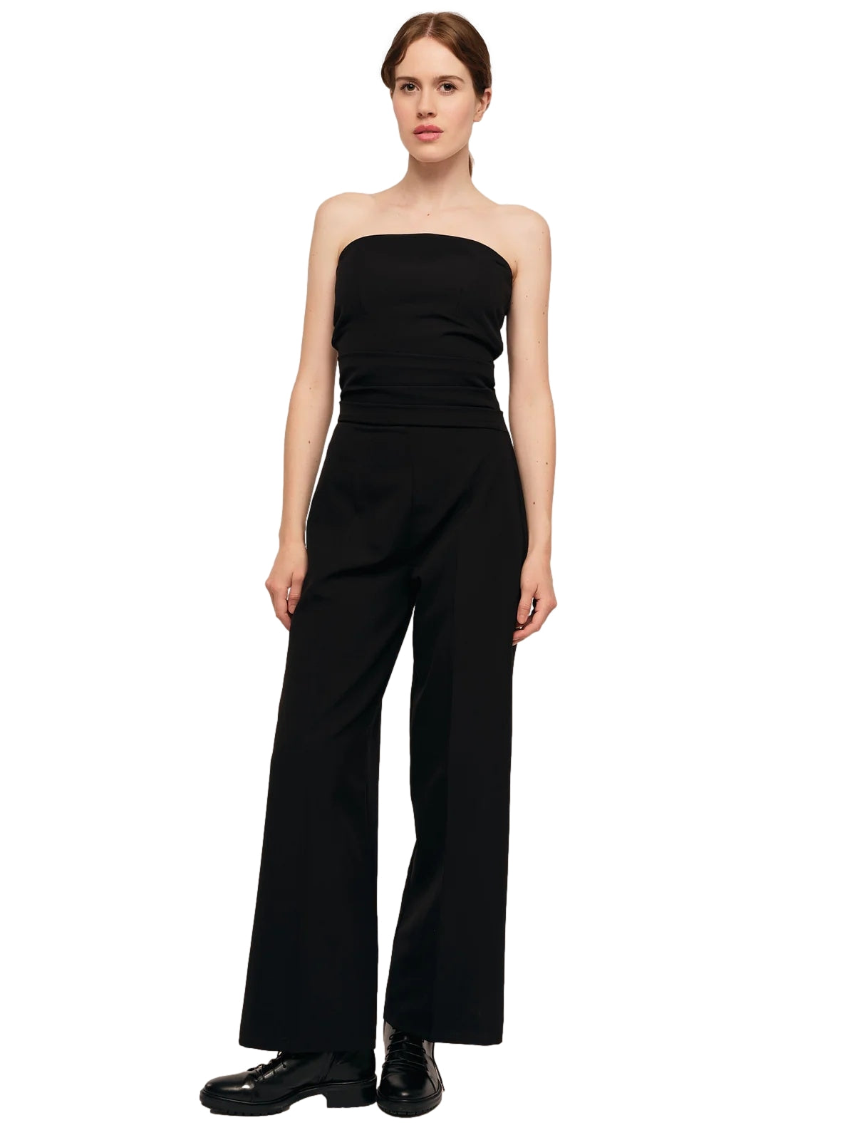 Once Untold Zelia Jumpsuit Jumpsuit Sort - modostore.no